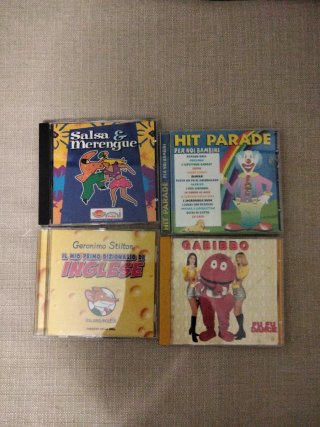 Lotto di 4 CD musicali e didattici