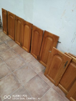 Puertas de madera de roble