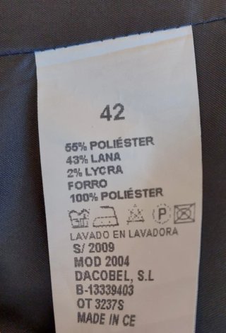 AMERICANA DE MUJER SIN ESTRENAR