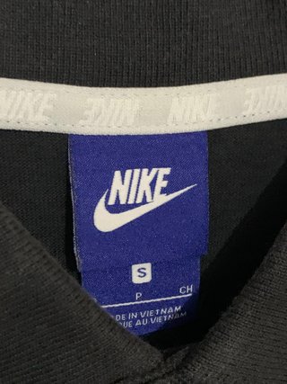 Polo Nike Negro Talla S