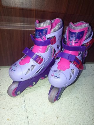 Patines en línea Disney Violeta (Talla 30-33)