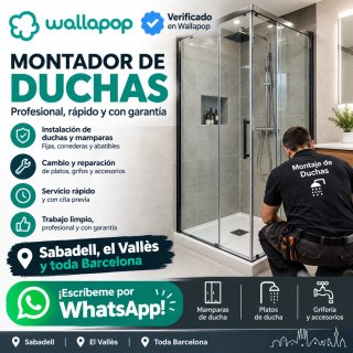 Montaje e Instalación de Duchas y Mamparas