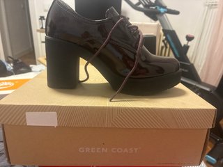 Zapatos Green Coast Marrones Tacón