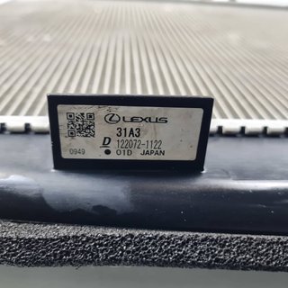 RADIADOR AGUA LEXUS LEXUS RX SERIES (AL20) 2015-2021