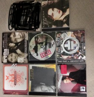 Lotto di 7 CD musicali