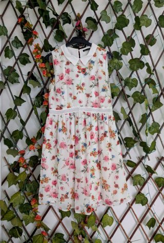 Vestido Floral ZARA