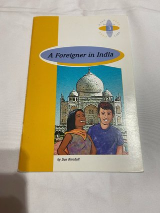 Libro inglés A Foreigner in India/ Burlington book