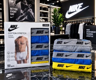 Pack 3 Calzoncillos Nike Algodón Stretch