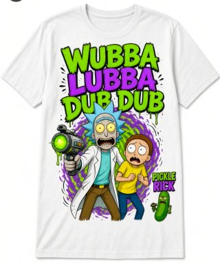 Camiseta Rick y Morty, NUEVA, talla XL