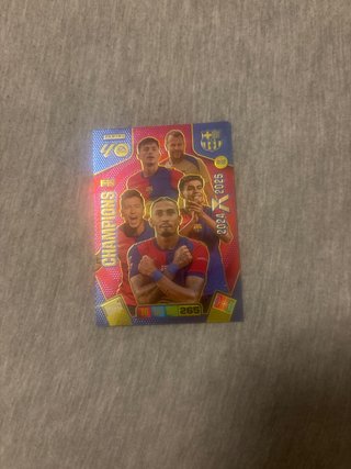 Carta Panini FC Barcelona Champions 2024-2025
