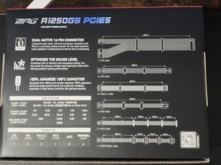 Fuente Alimentación MSI MPG A1250GS 1250W