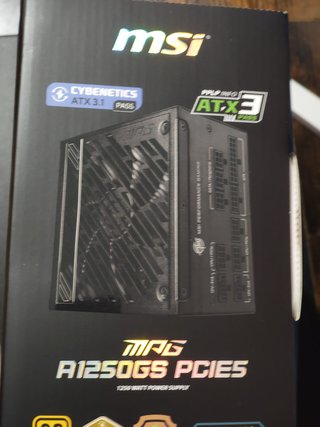 Fuente Alimentación MSI MPG A1250GS 1250W
