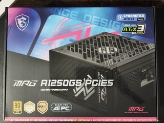 Fuente Alimentación MSI MPG A1250GS 1250W