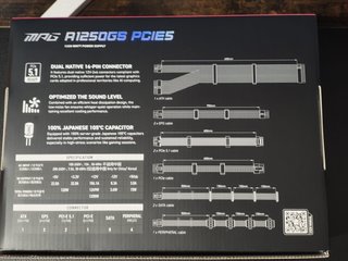 Fuente Alimentación MSI MPG A1250GS 1250W