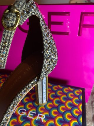Sandalias Kurt Geiger Plateadas