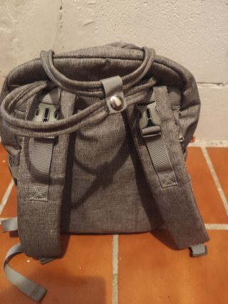 Mochila Cambiador para Bebé Gris