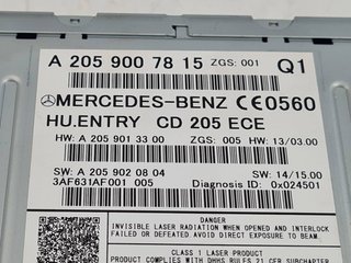 SISTEMA AUDIO / RADIO CD MERCEDES MERCEDES CLASE C (W205) LIM. 2013-2023