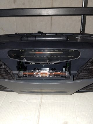 Radio Firstline RC 925  Cassette en funcionamiento