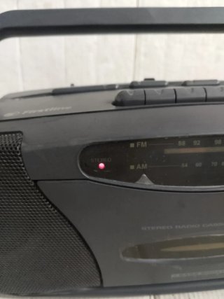 Radio Firstline RC 925  Cassette en funcionamiento