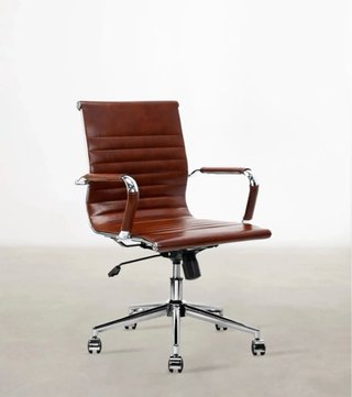 Silla de Escritorio de Piel