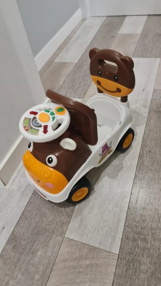 Correpasillos Osito Marrón y Blanco