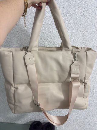 Bolso Beige Piel Sintética