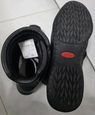 Botas de Moto Negras