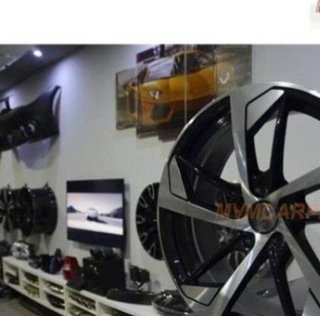 JUEGO DE 4 LLANTAS 19 NEW RS5 BLK AU018 rmb923756