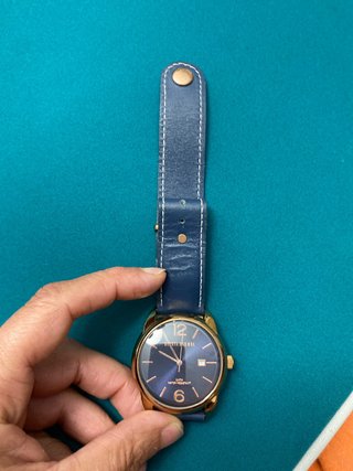 Reloj Devota & Lomba Azul con Calendario