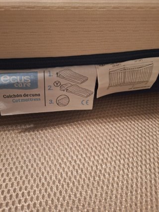 Colchón Cuna Ecus Care 120x60