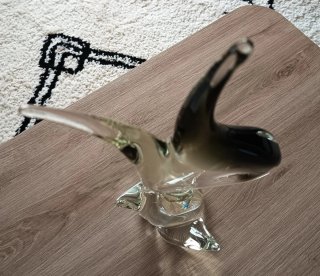 Gran Pez de Cristal Murano Atribuido a Zanetti