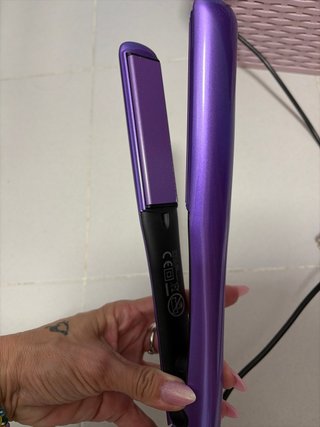 Plancha de pelo profesional cerámica morada