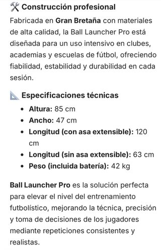 Lanza Balones BALL LAUNCHER PRO