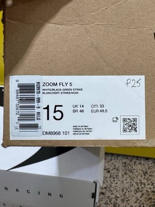 Nike Zoom Fly 5 Verde/Blanco