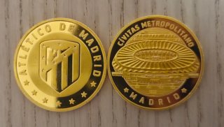 Moneda/Medalla de coleccion de Atlético de Madrid