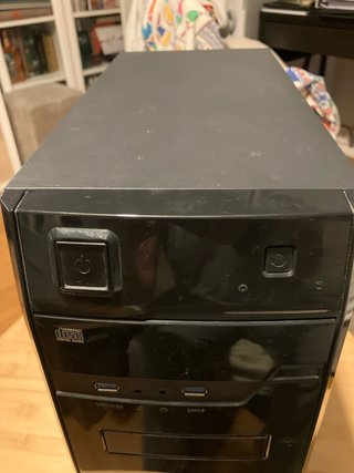 Caja PC con Lector DVD