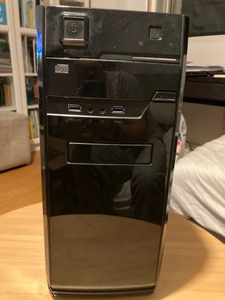 Caja PC con Lector DVD
