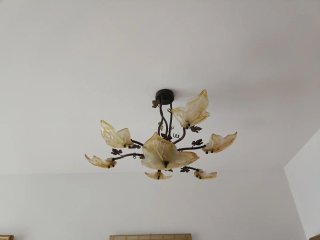Lámpara de Techo Estilo Floral