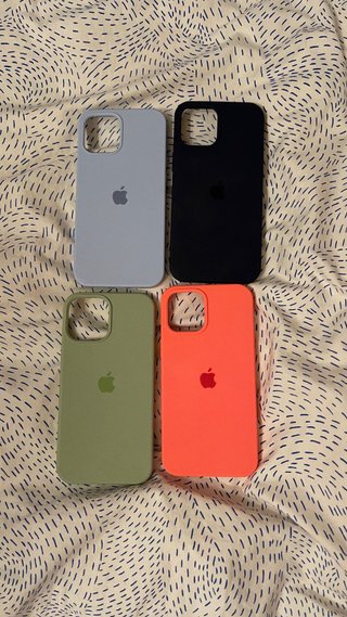 Fundas Apple iPhone 12 Pro Max Silicona