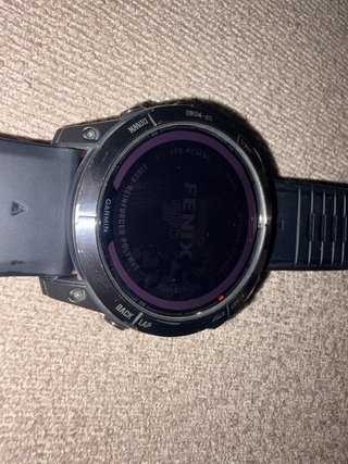 Garmin Fenix 7X Pro Solar Negro/Rojo