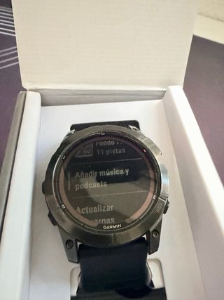 Garmin Fenix 7X Pro Solar Negro/Rojo