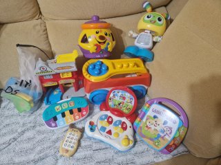 Lote 8 Juguetes interactivos