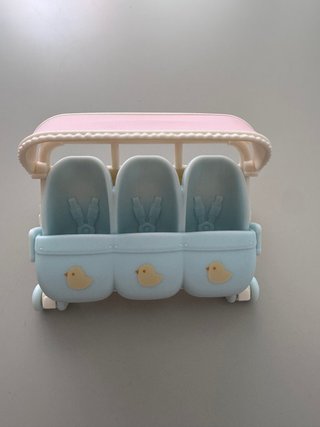 Carrito para trillizos Sylvanian Families