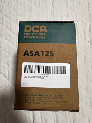 Lijadora Rotoorbital DCA ASA125 300W