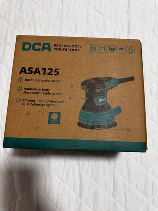 Lijadora Rotoorbital DCA ASA125 300W