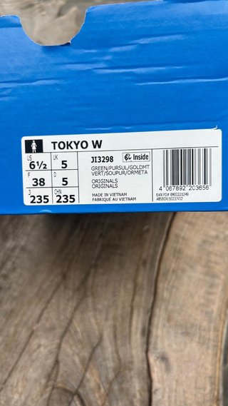 Zapatillas Adidas Tokyo Verde y Amarillo Talla 38