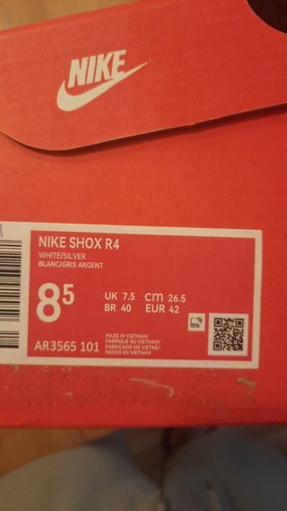Zapatillas Nike Shox R4 Azules y Plateadas