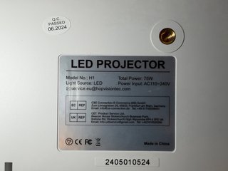 Proyector LED Hopvision H1 (sin uso)