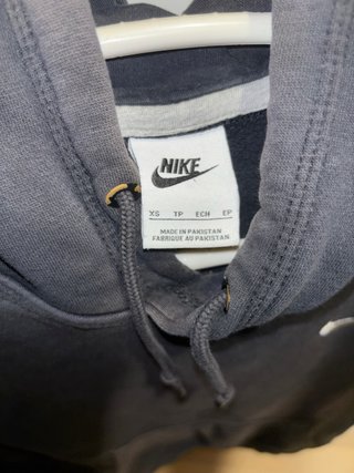 Sudadera Nike Negra Talla XS