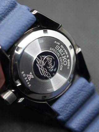 Seiko Samurai Save The Ocean Azul